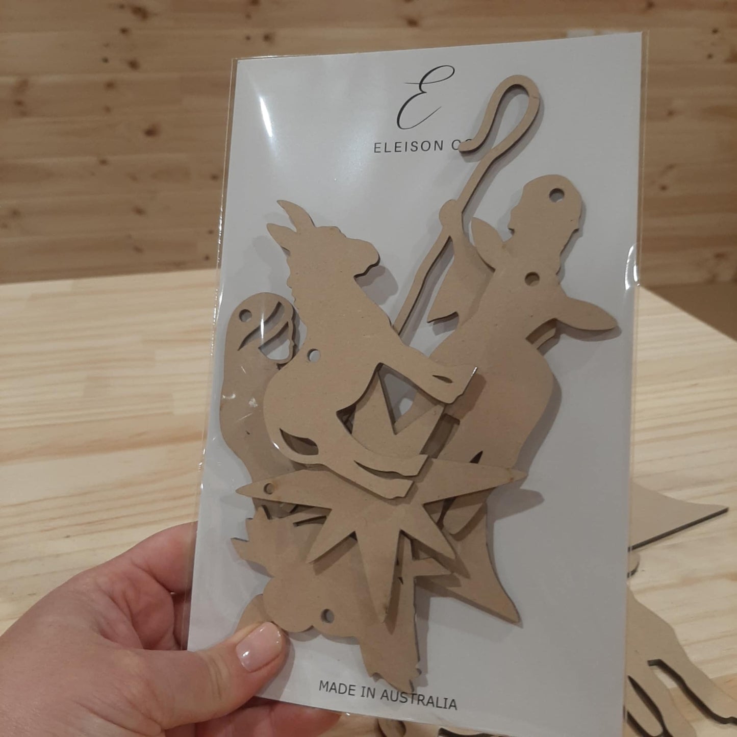 Nativity Craft Baubles (6 pk)