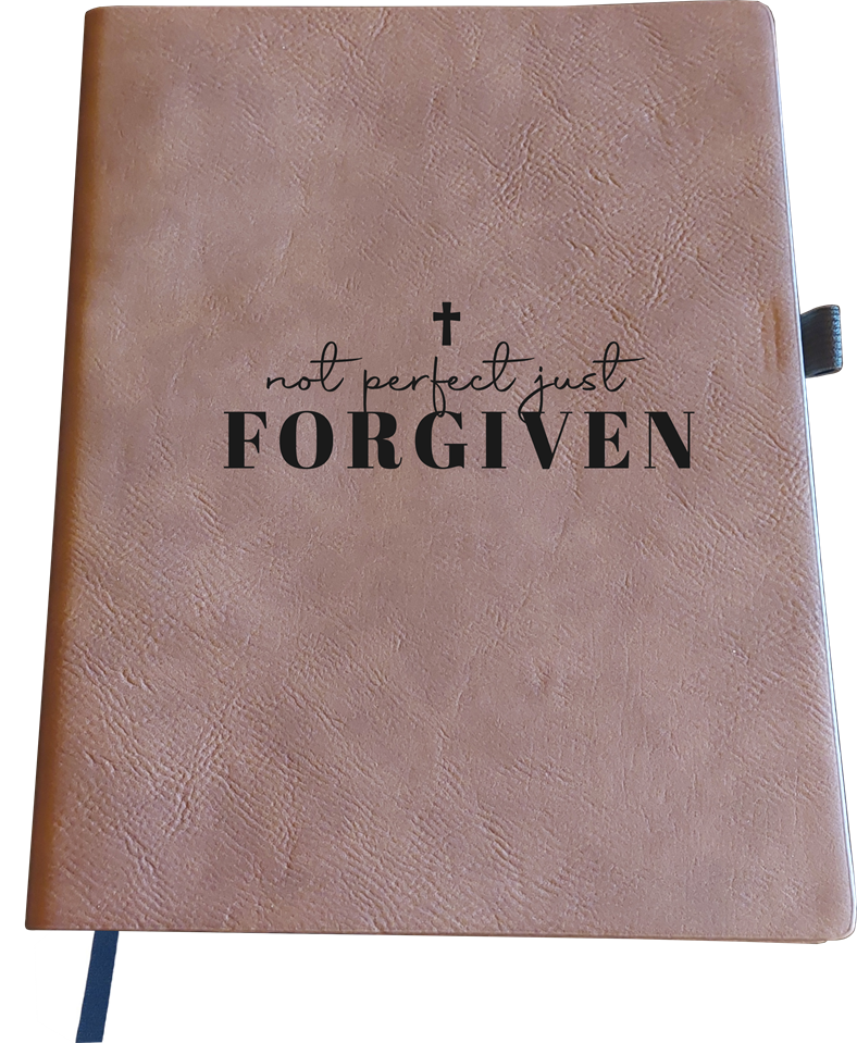 Journal Notebook (Brown) - Engraved Scripture Various Designs