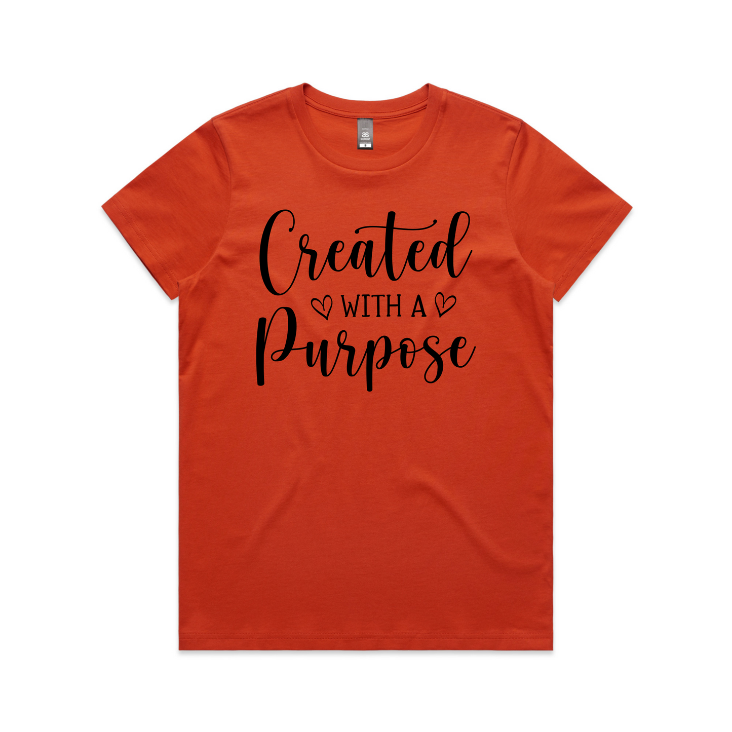 Created with a purpose (Women's T-Shirt)