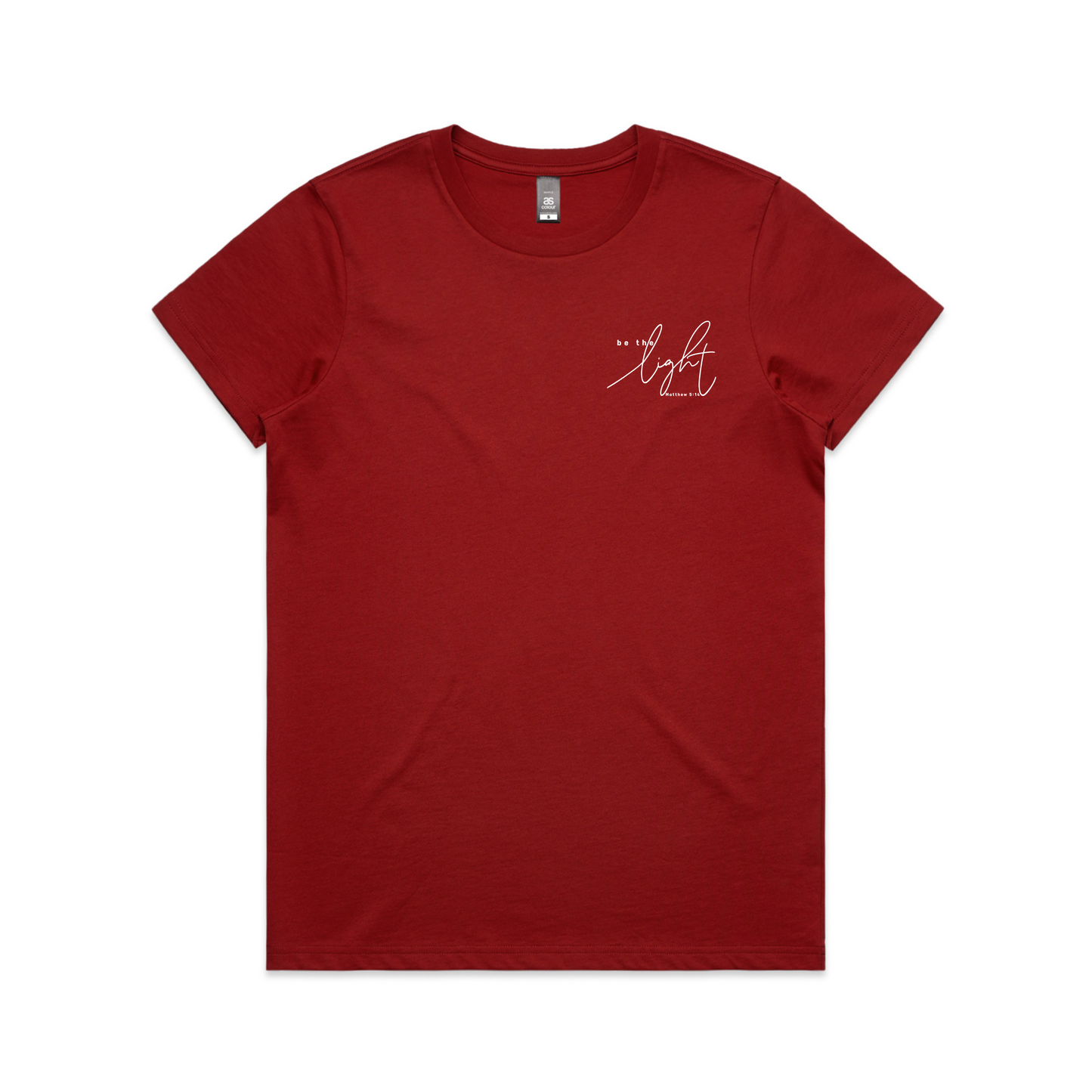 Be the Light Chest Print (Women's T-Shirt)