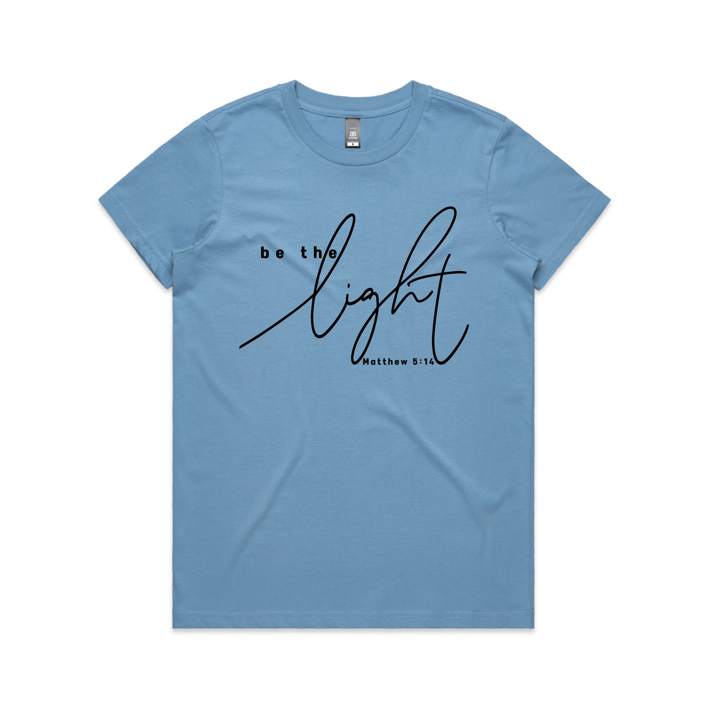 Be the Light (Women's T-Shirt) FRONT