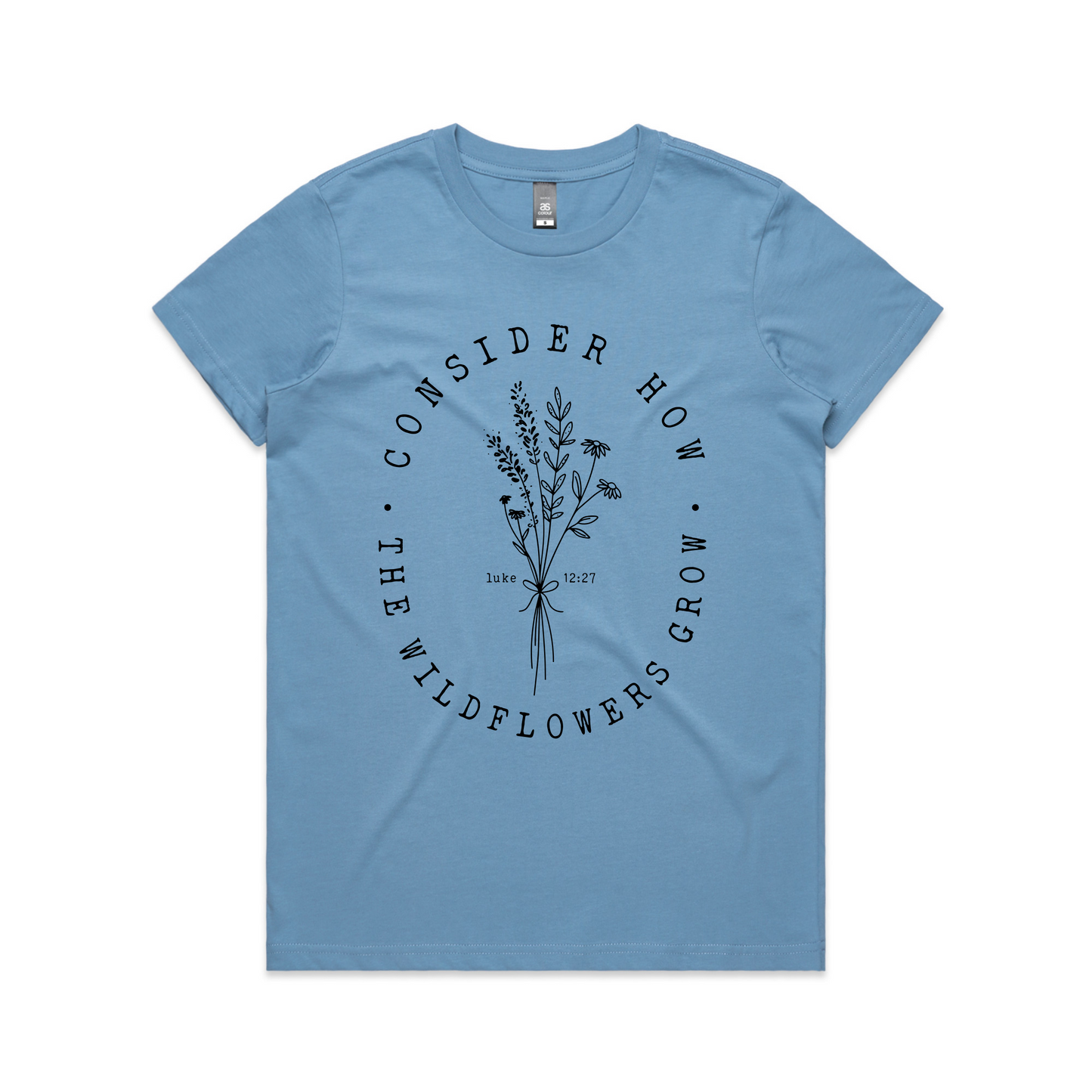 Consider the Wildflowers (Women's T-Shirt) FRONT