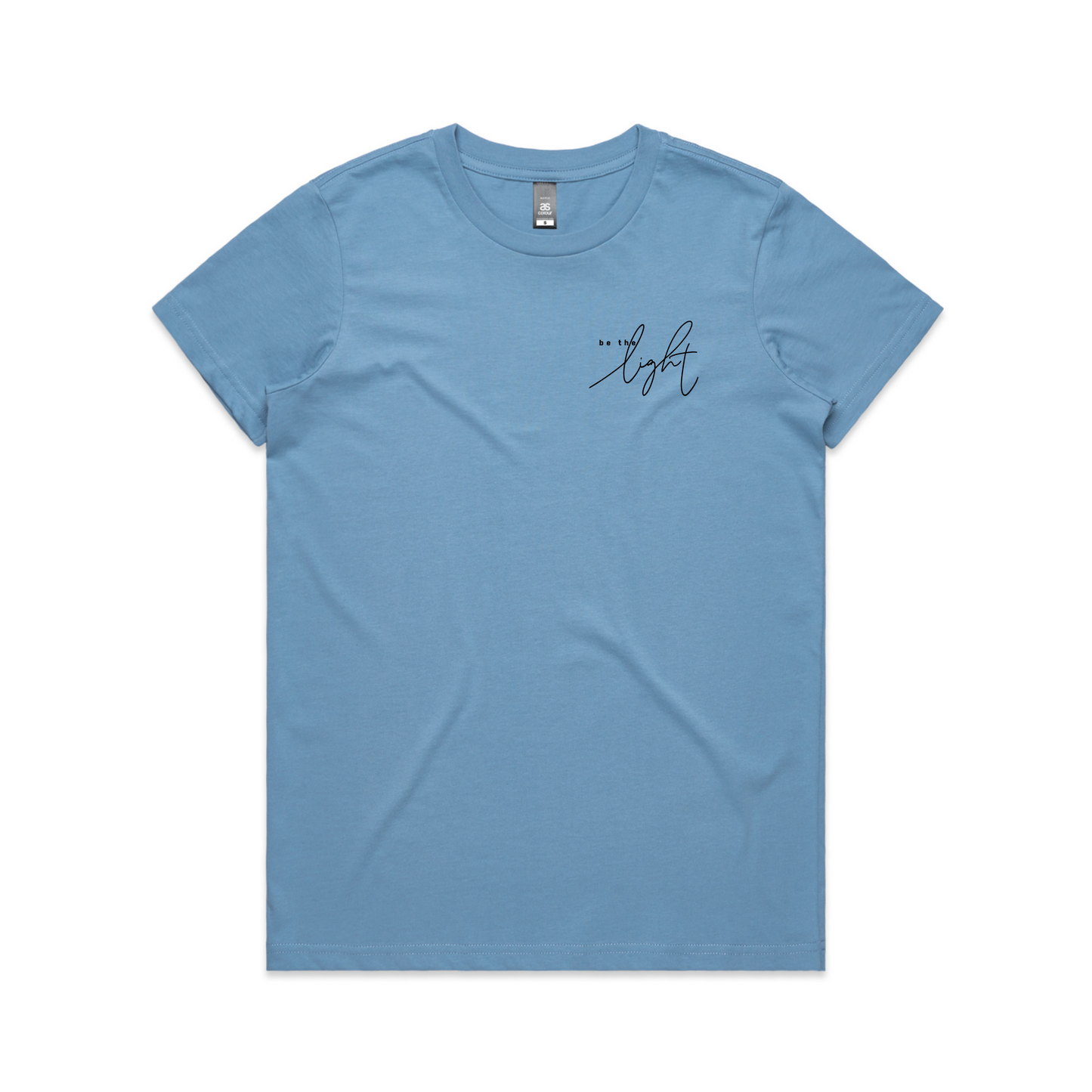 Be the Light Chest Print (Women's T-Shirt)
