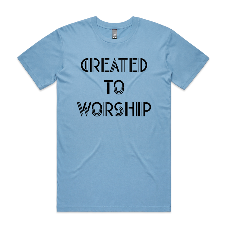 Created to worship (Men's T-Shirt)