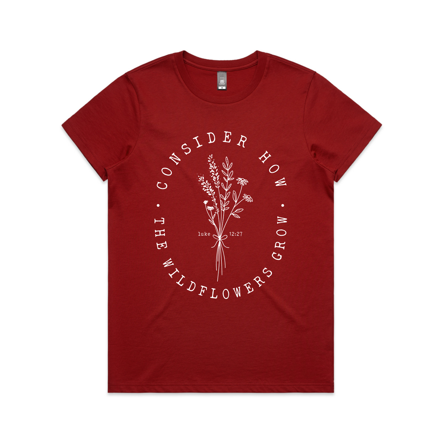 Consider the Wildflowers (Women's T-Shirt) FRONT
