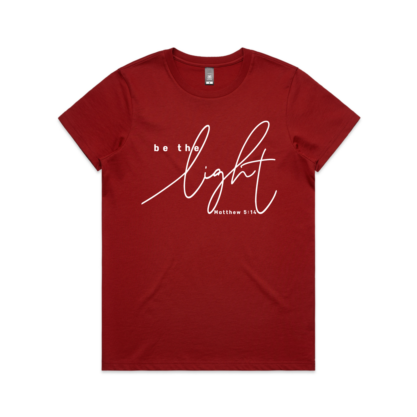 Be the Light (Women's T-Shirt) FRONT