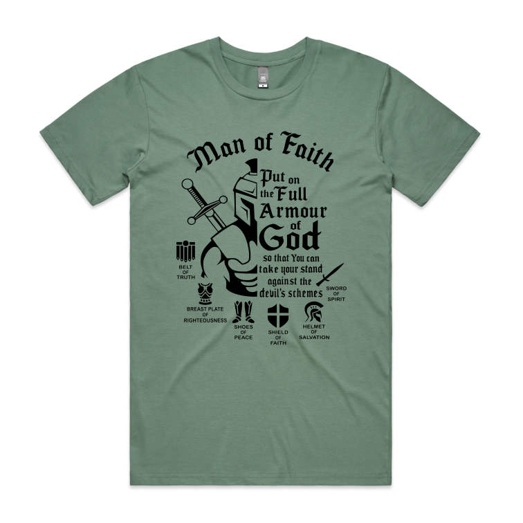 Armour of God (Men's T-shirt) FRONT