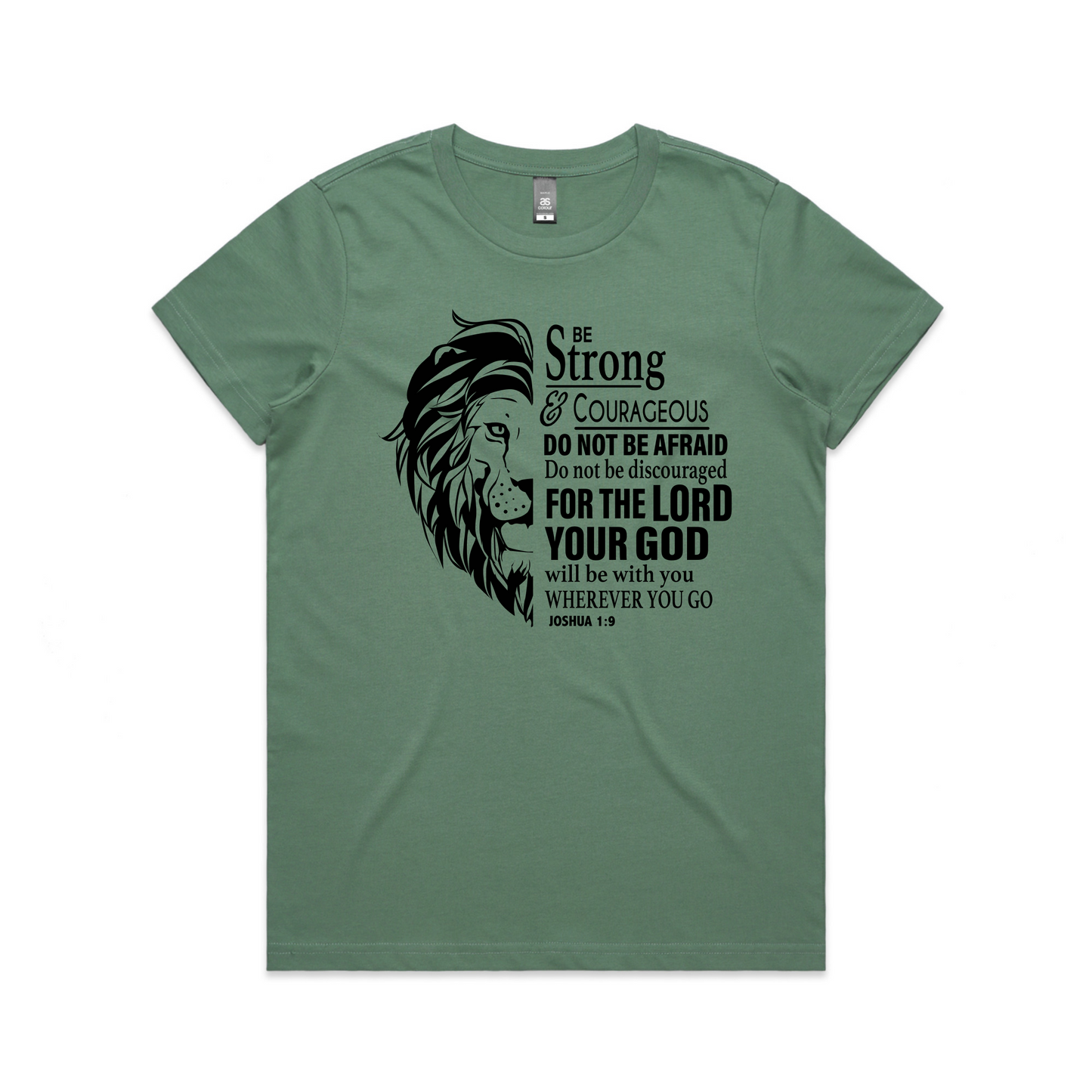 Joshua 1:9 (Women's T-Shirt)
