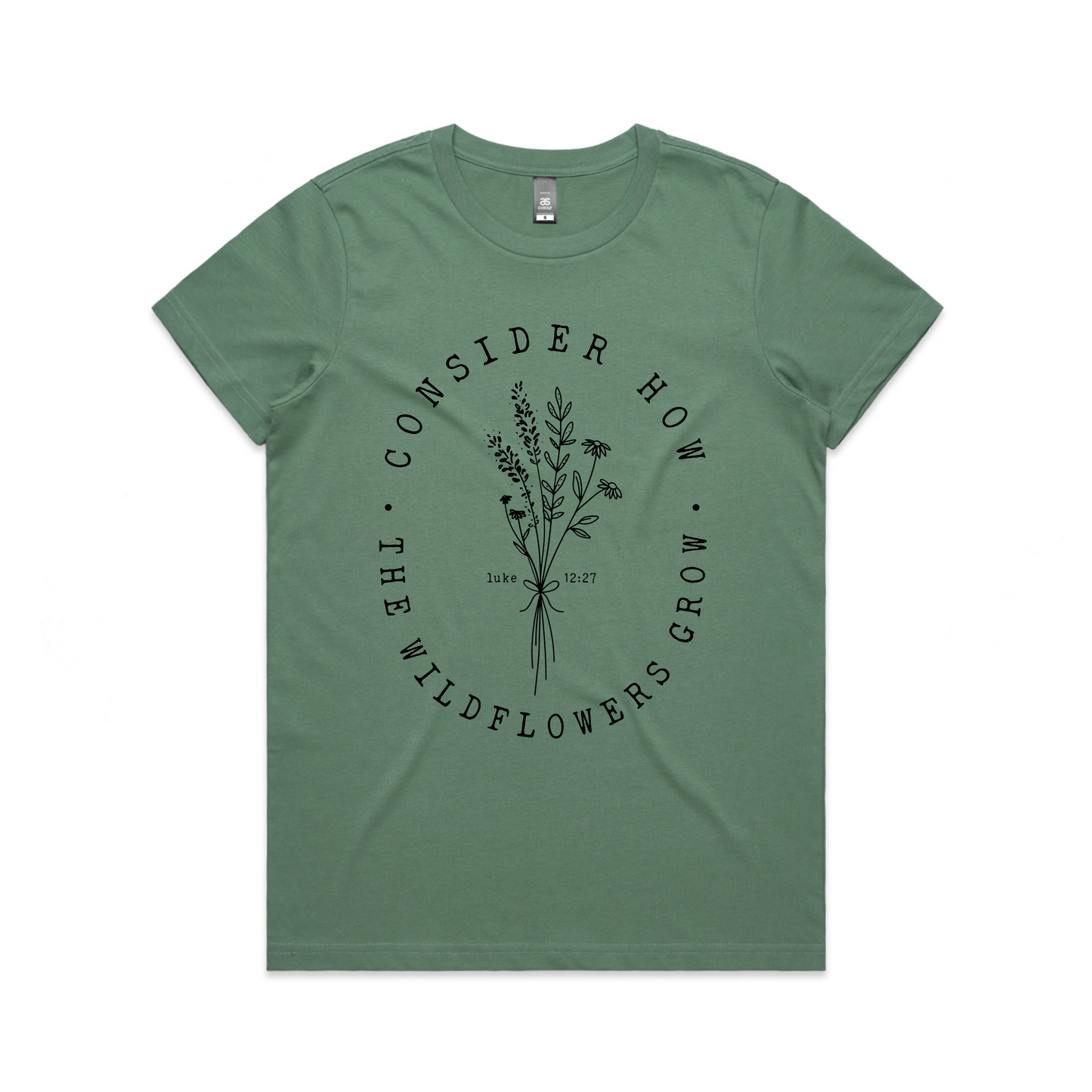 Consider the Wildflowers (Women's T-Shirt) FRONT