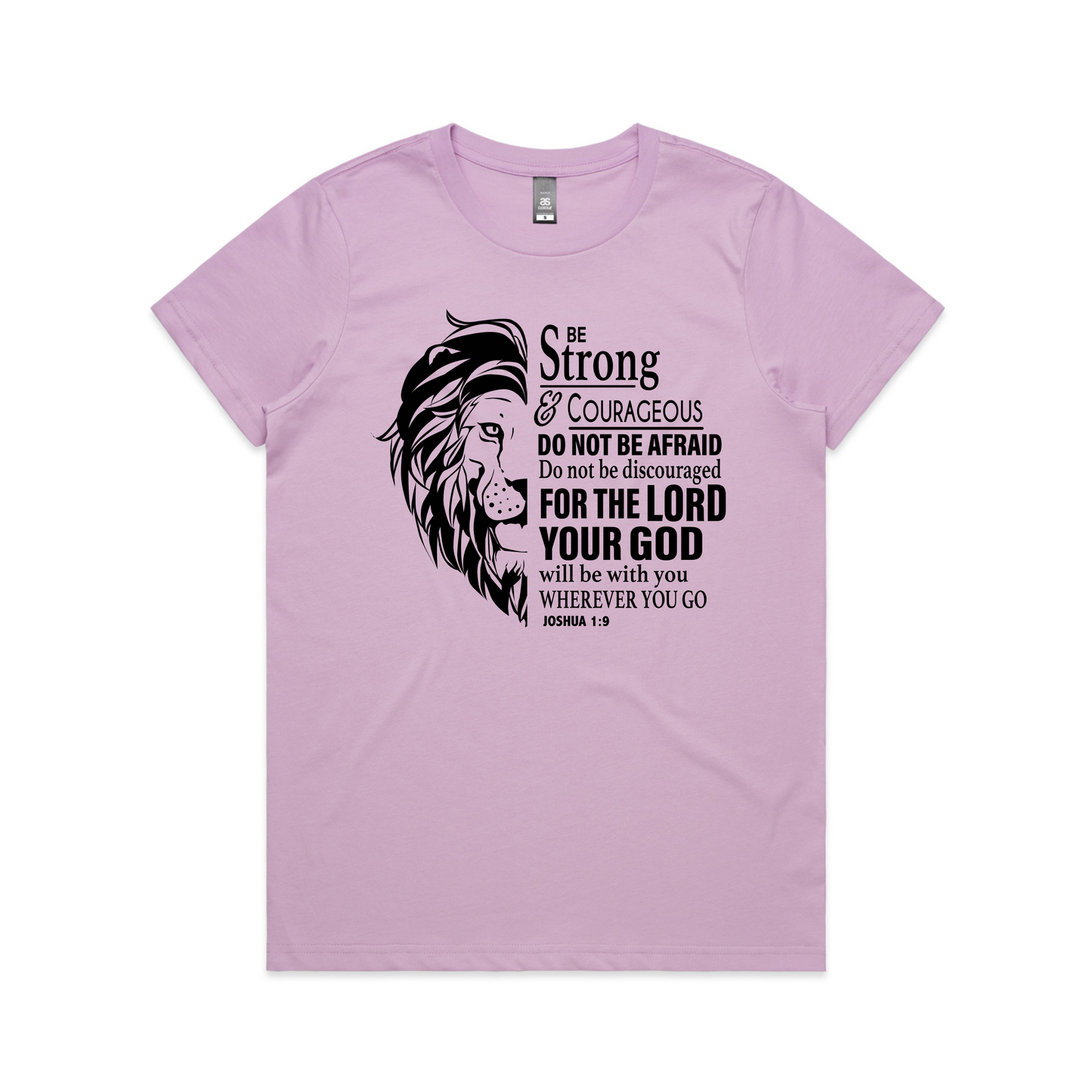 Joshua 1:9 (Women's T-Shirt)