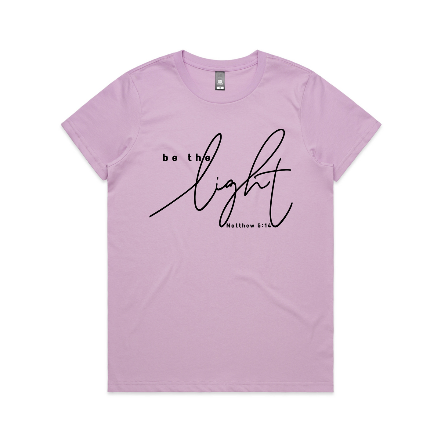 Be the Light (Women's T-Shirt) FRONT