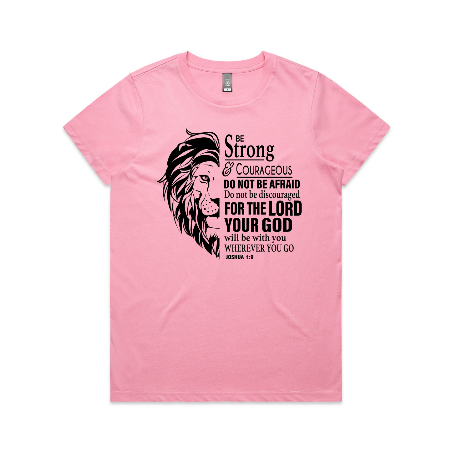 Joshua 1:9 (Women's T-Shirt)