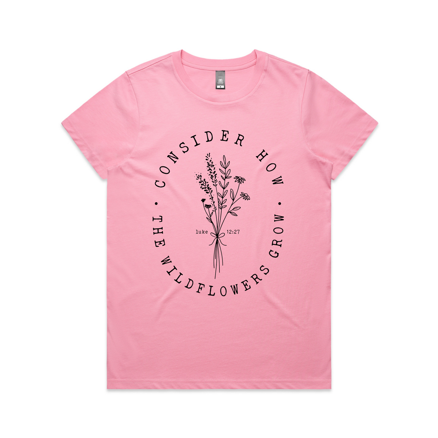 Consider the Wildflowers (Women's T-Shirt) FRONT