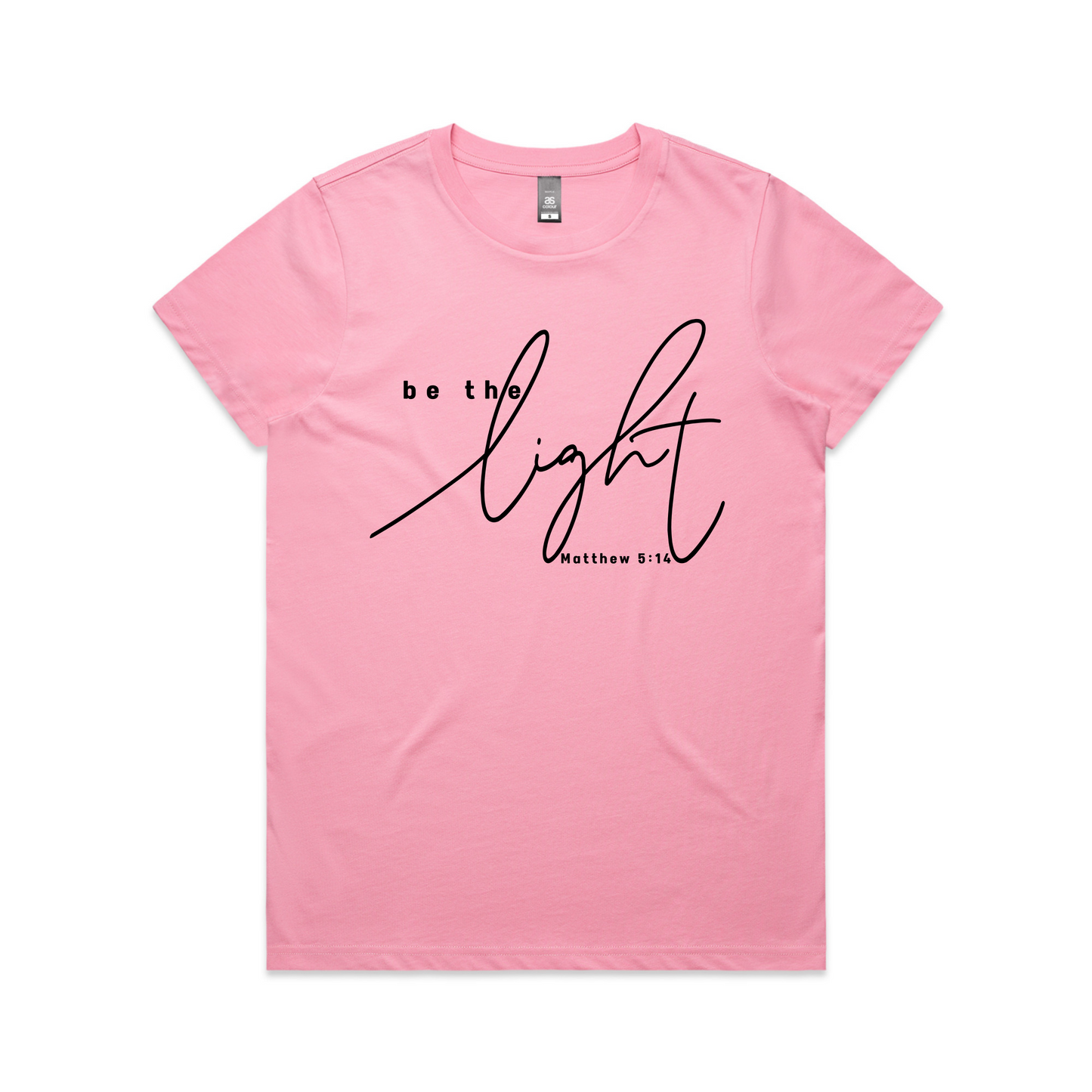 Be the Light (Women's T-Shirt) FRONT