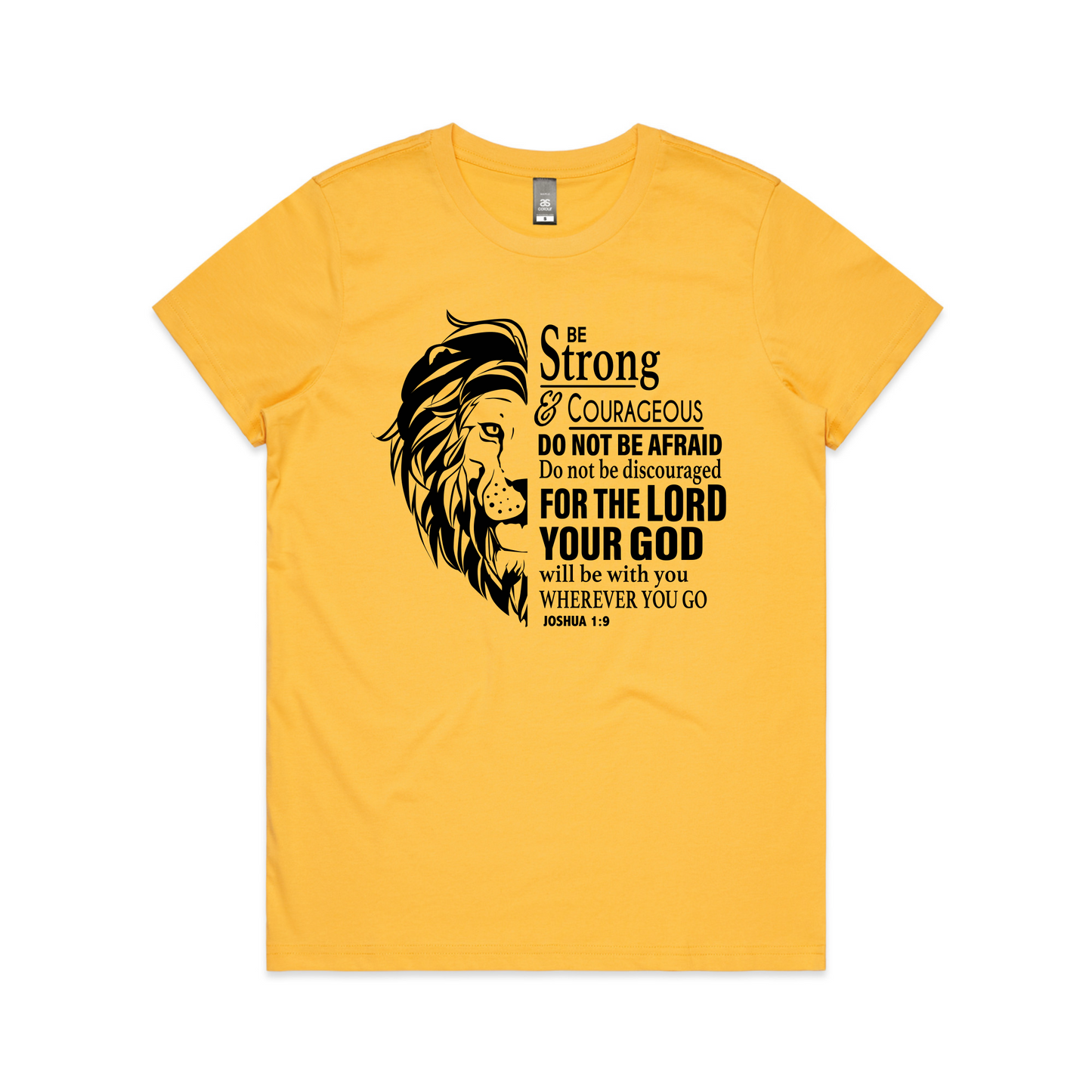 Joshua 1:9 (Women's T-Shirt)