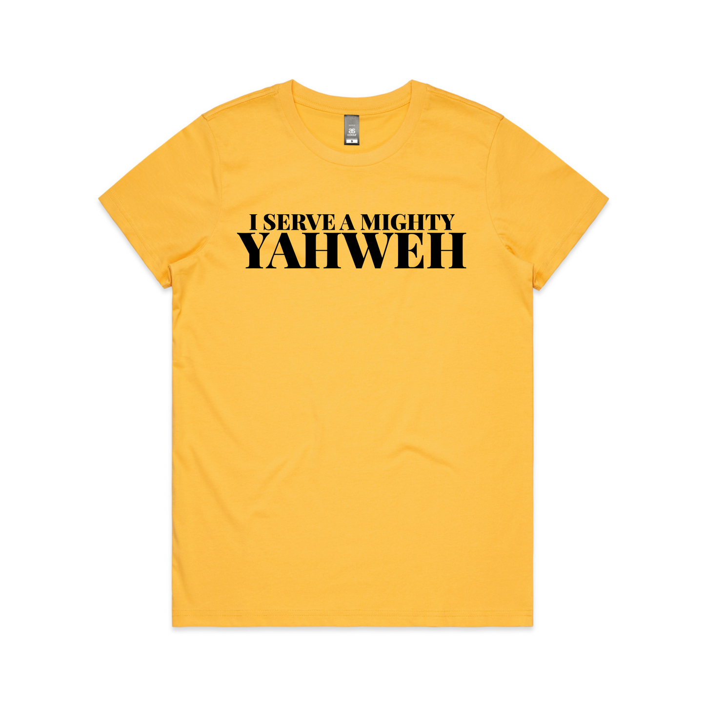 I serve the almighty Yahweh (Women's T-Shirt)