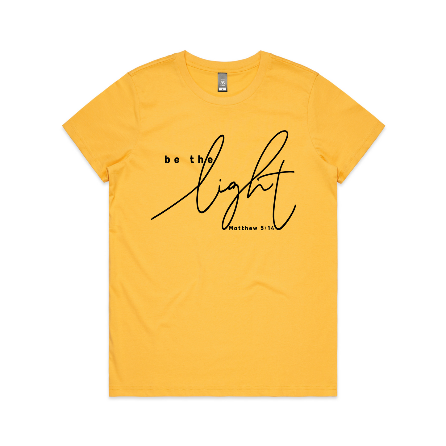 Be the Light (Women's T-Shirt) FRONT
