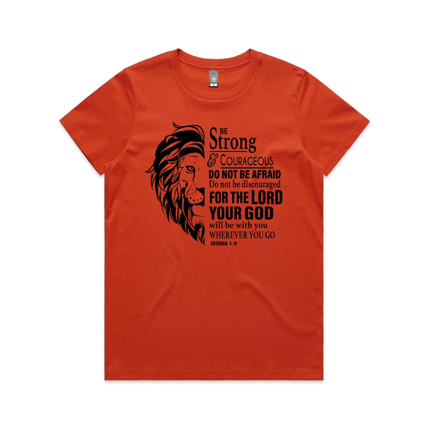 Joshua 1:9 (Women's T-Shirt)