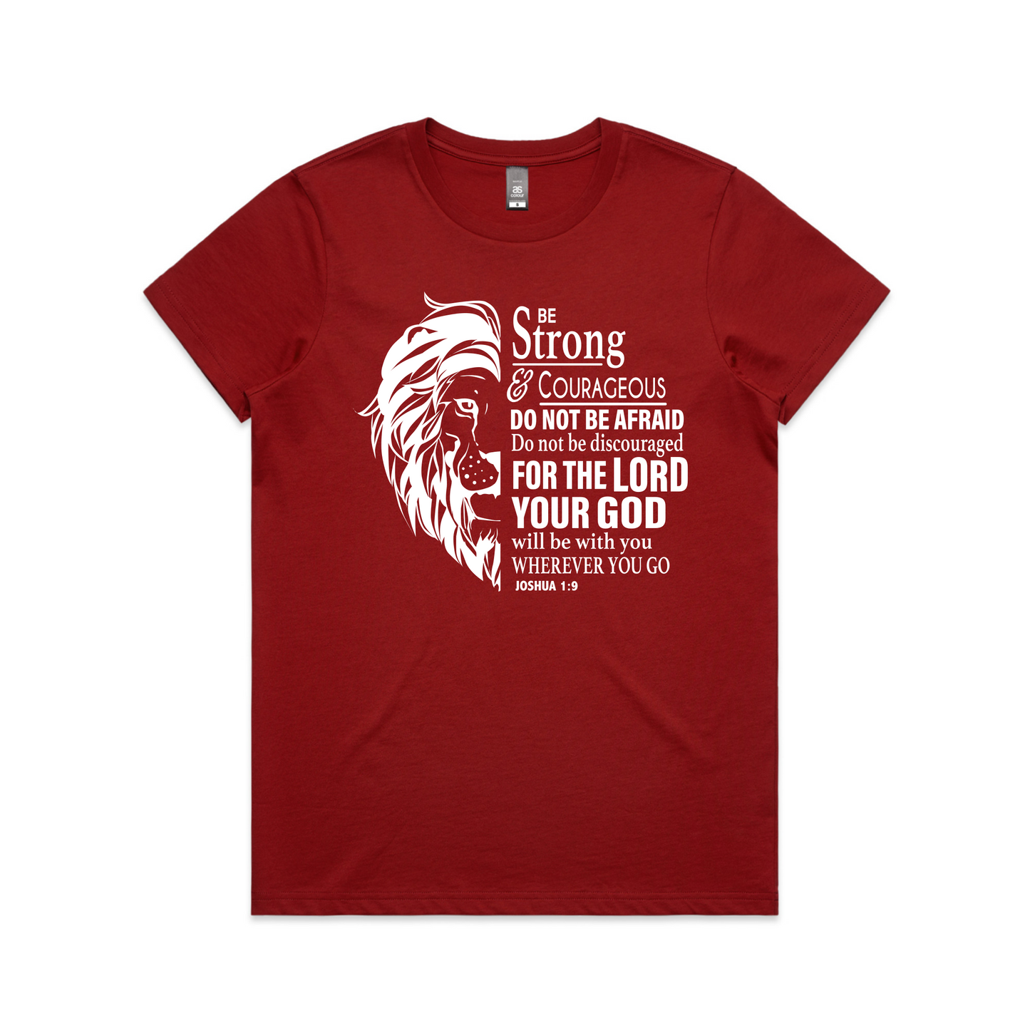 Joshua 1:9 (Women's T-Shirt)