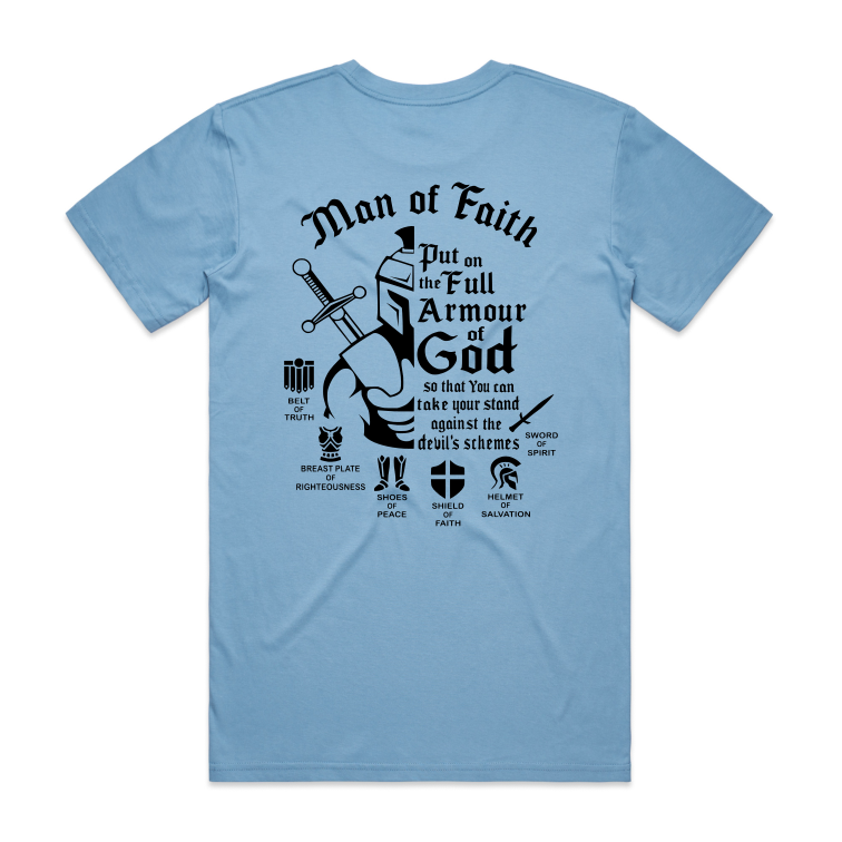 Armour of God (Men's T-shirt) BACK