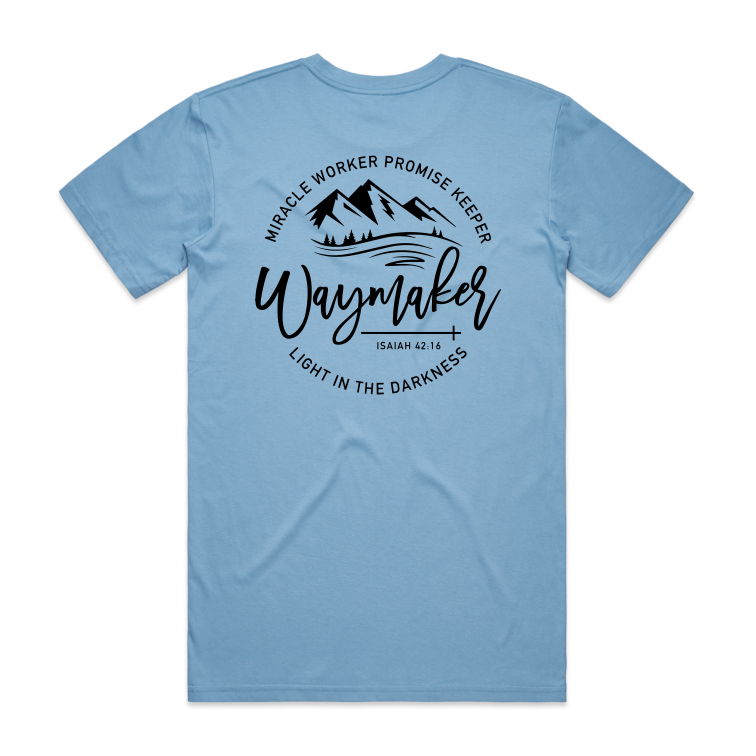 WAYMAKER Back Print (Men's T-Shirt)
