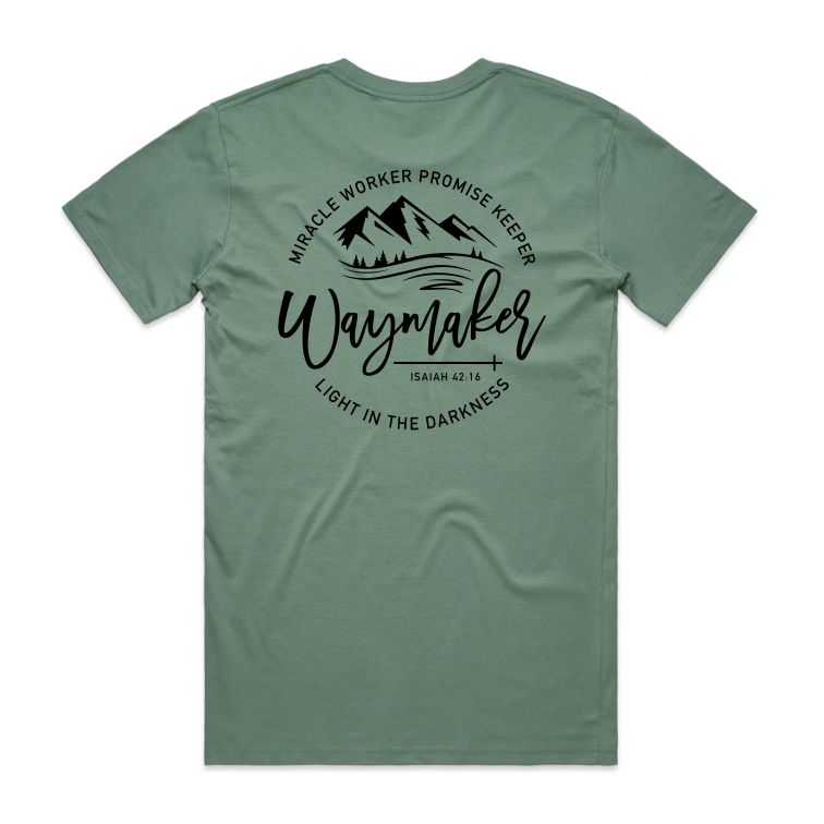 WAYMAKER Back Print (Men's T-Shirt)