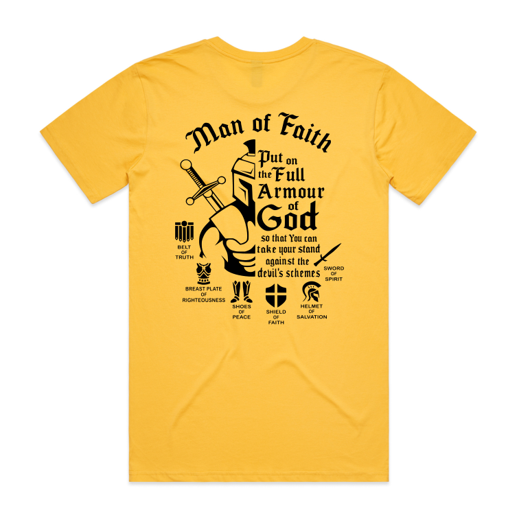 Armour of God (Men's T-shirt) BACK