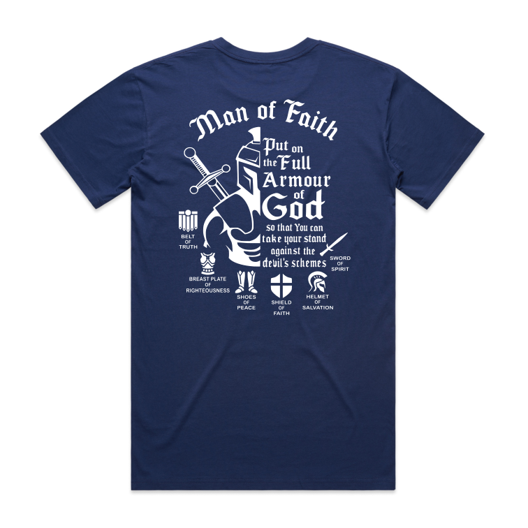 Armour of God (Men's T-shirt) BACK