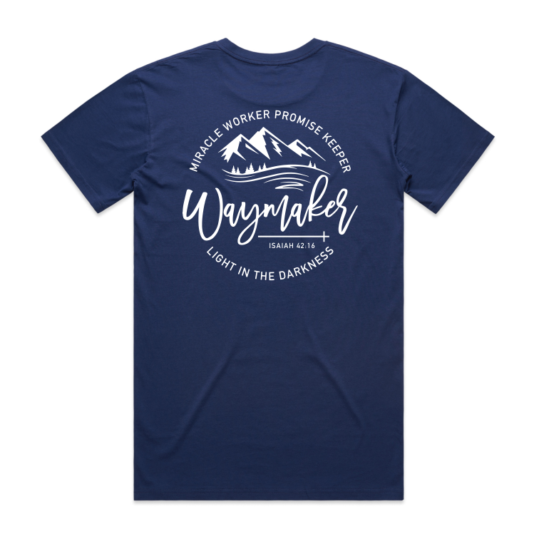 WAYMAKER Back Print (Men's T-Shirt)