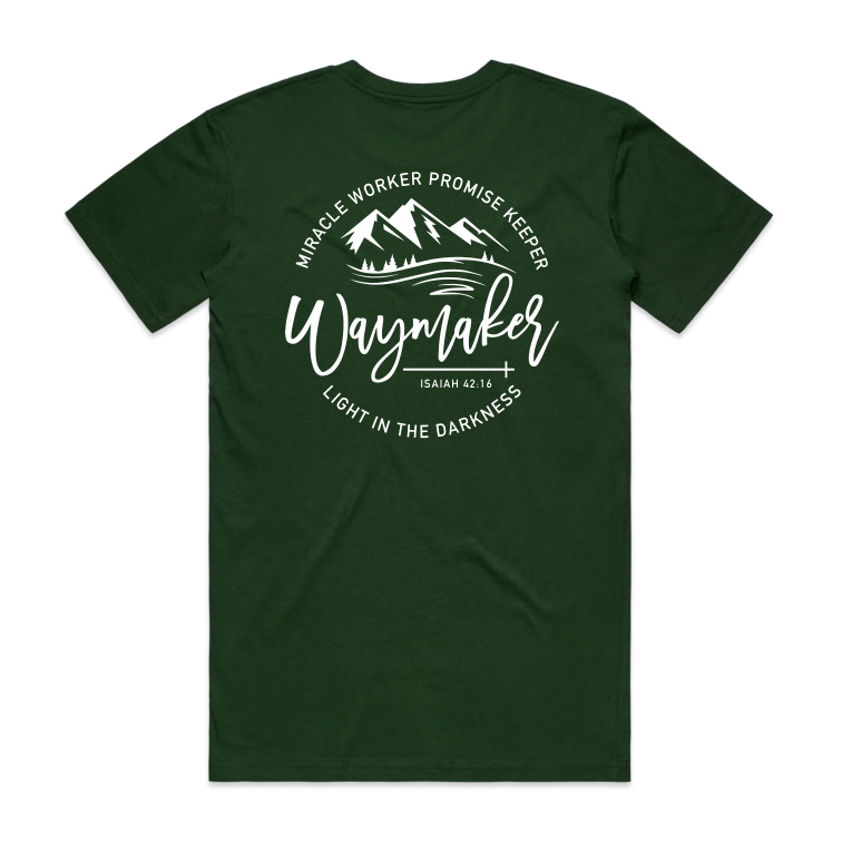 WAYMAKER Back Print (Men's T-Shirt)