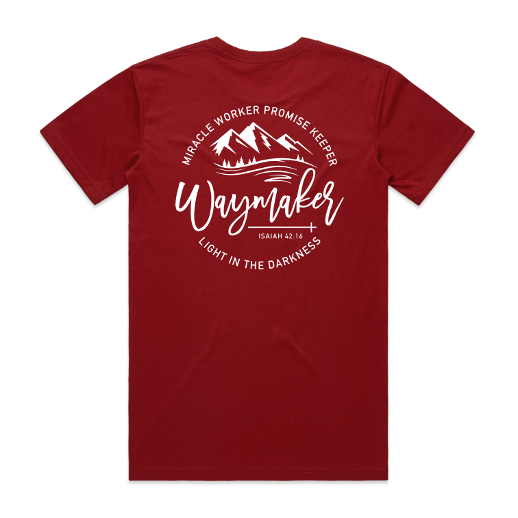 WAYMAKER Back Print (Men's T-Shirt)