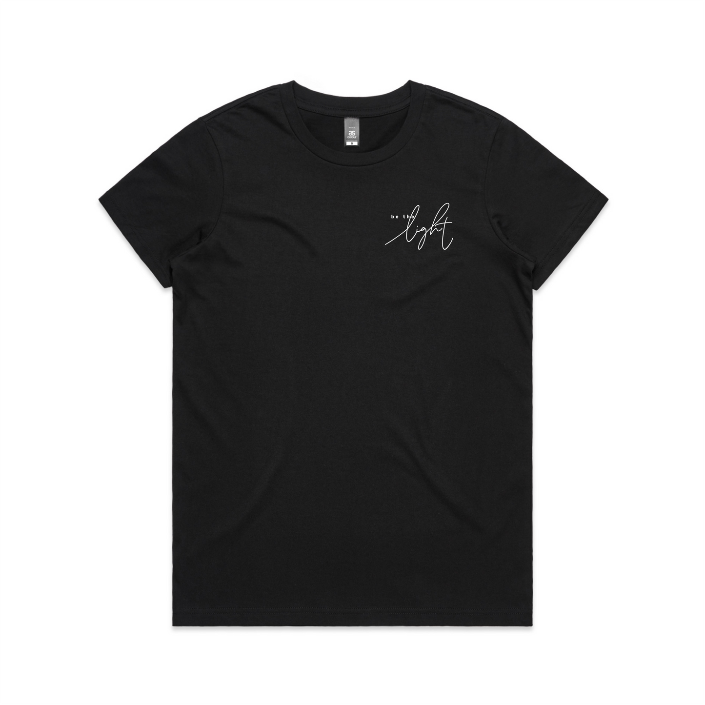 Be the Light Chest Print (Women's T-Shirt)