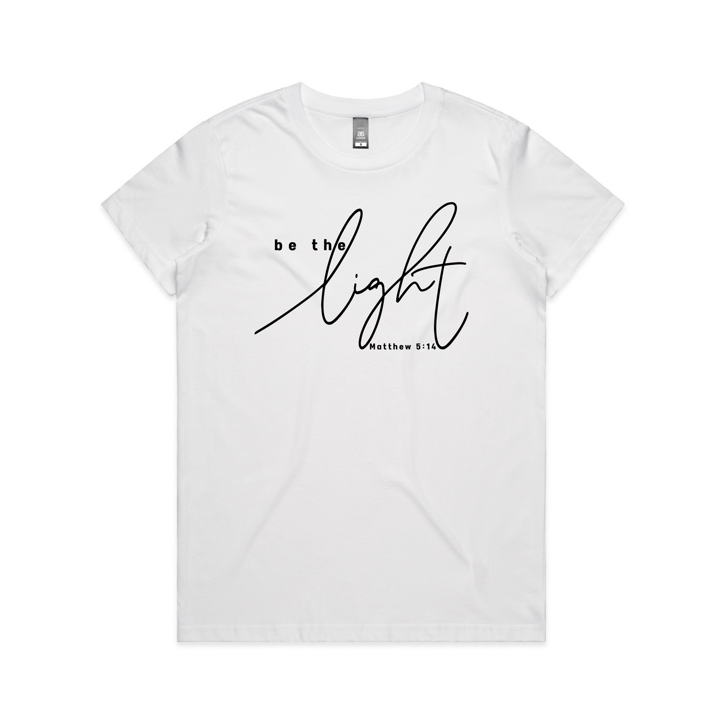 Be the Light (Women's T-Shirt) FRONT