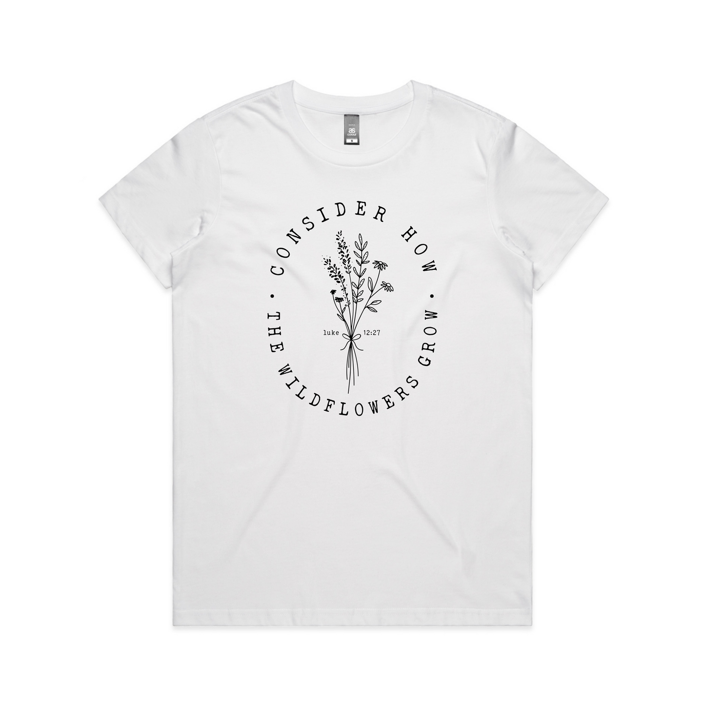 Consider the Wildflowers (Women's T-Shirt) FRONT