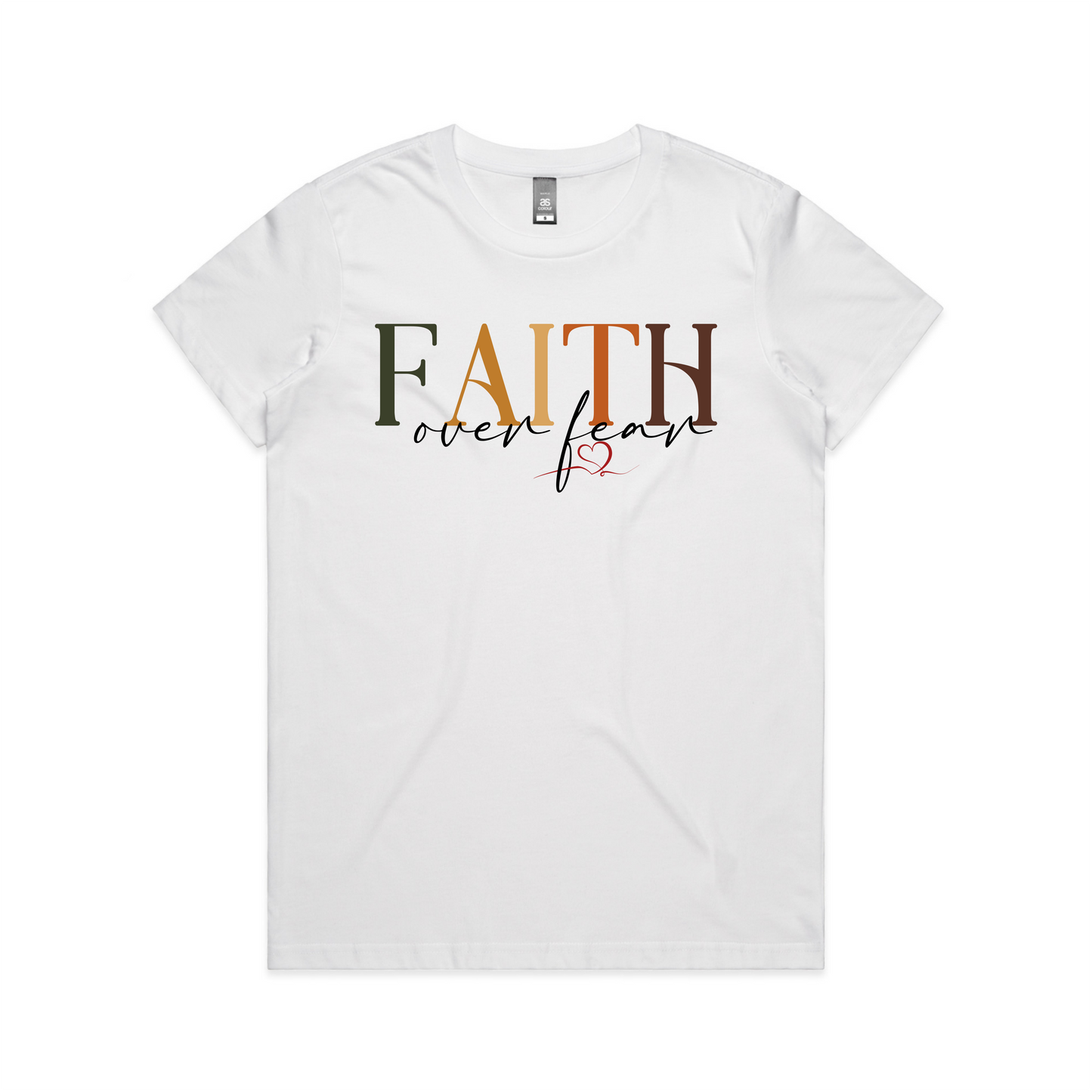 Faith over fear (Women's T-Shirt)