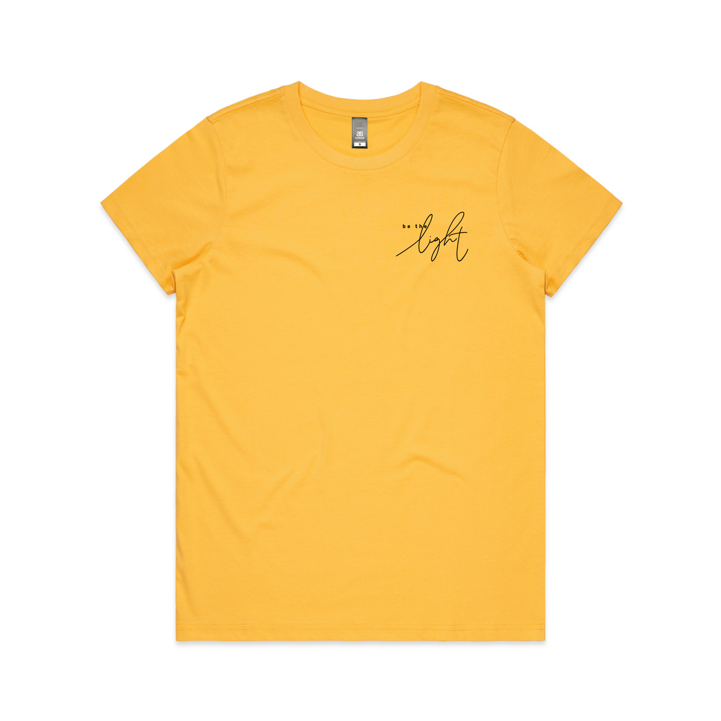 Be the Light Chest Print (Women's T-Shirt)