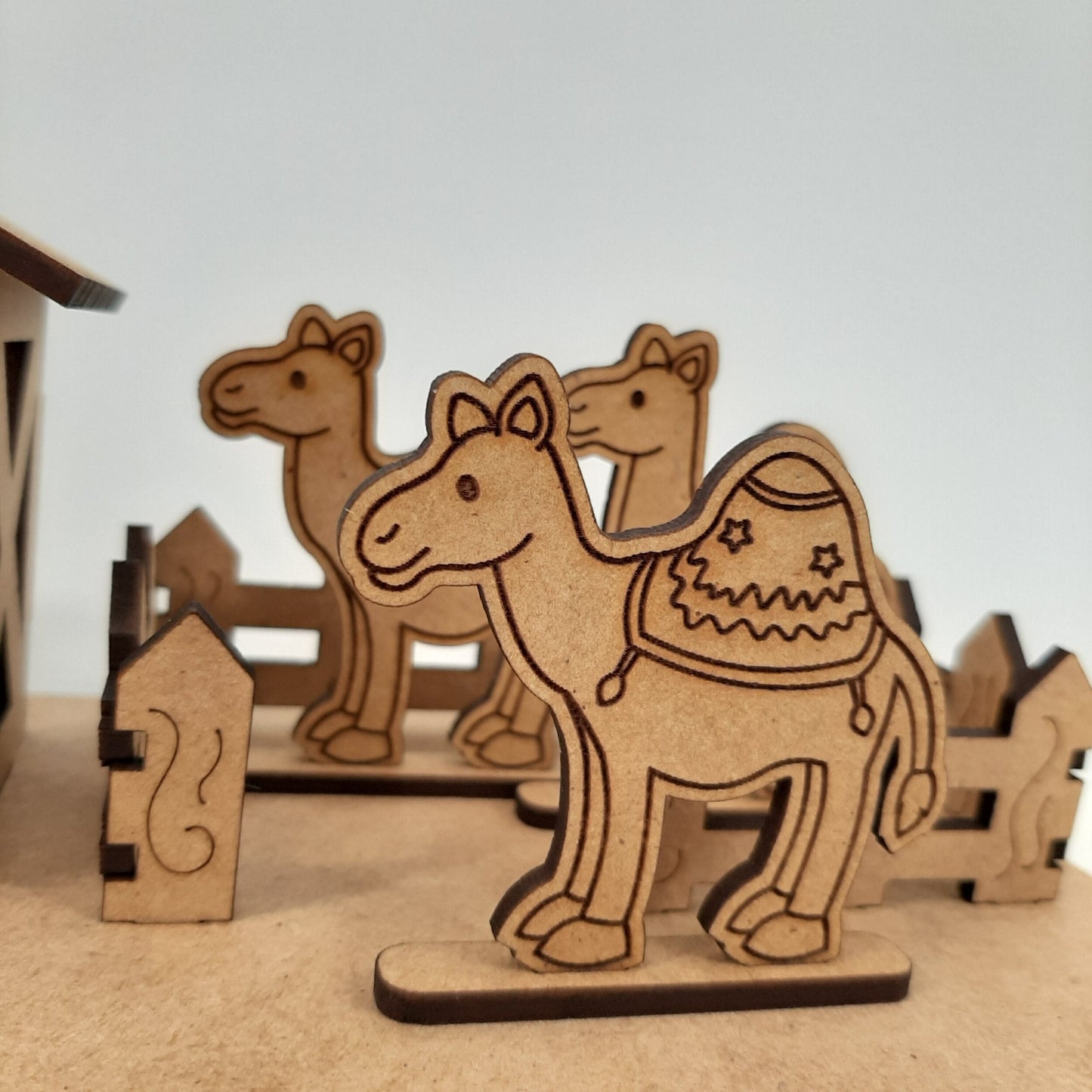 Child's Nativity Scene - MDF - Christmas Craft Activity
