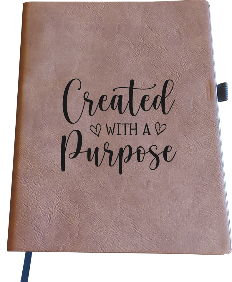 Journal Notebook (Brown) - Engraved Scripture Various Designs