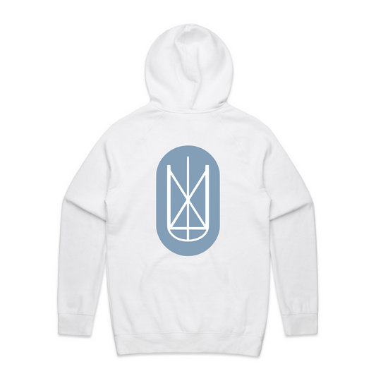 Echo X - White Hoodie