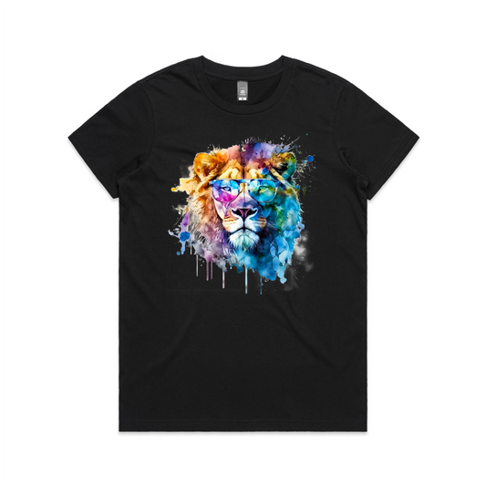 Cool Lion (Women's T-Shirt) FRONT