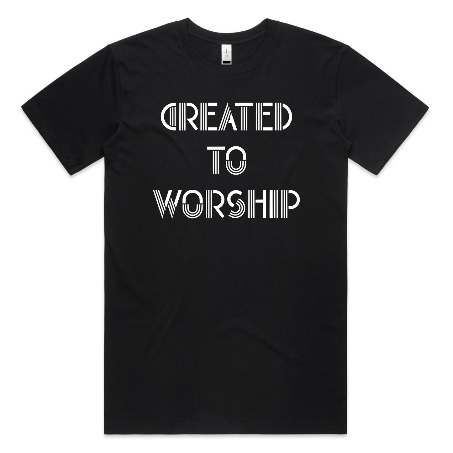 Created to worship (Men's T-Shirt)