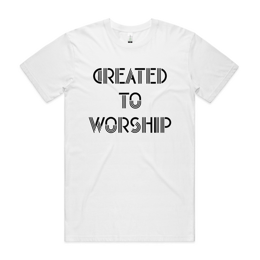 Created to worship (Men's T-Shirt)