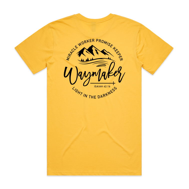 WAYMAKER Back Print (Men's T-Shirt)