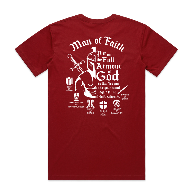 Armour of God Back Print (Men's T-shirt)