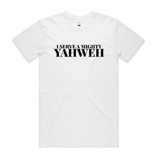 I serve the Almighty Yahweh (Men's T-Shirt)