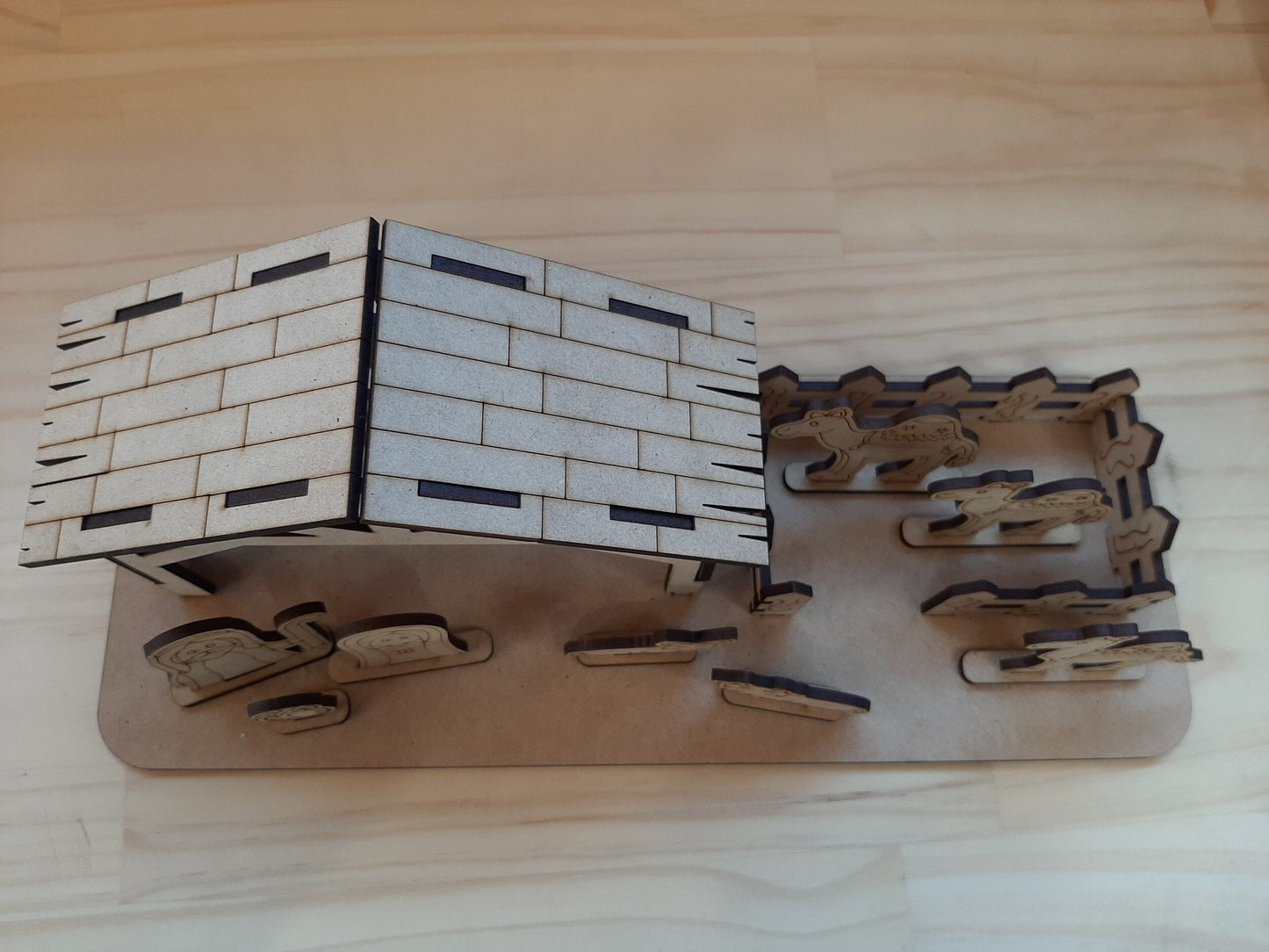 Child's Nativity Scene - MDF - Christmas Craft Activity