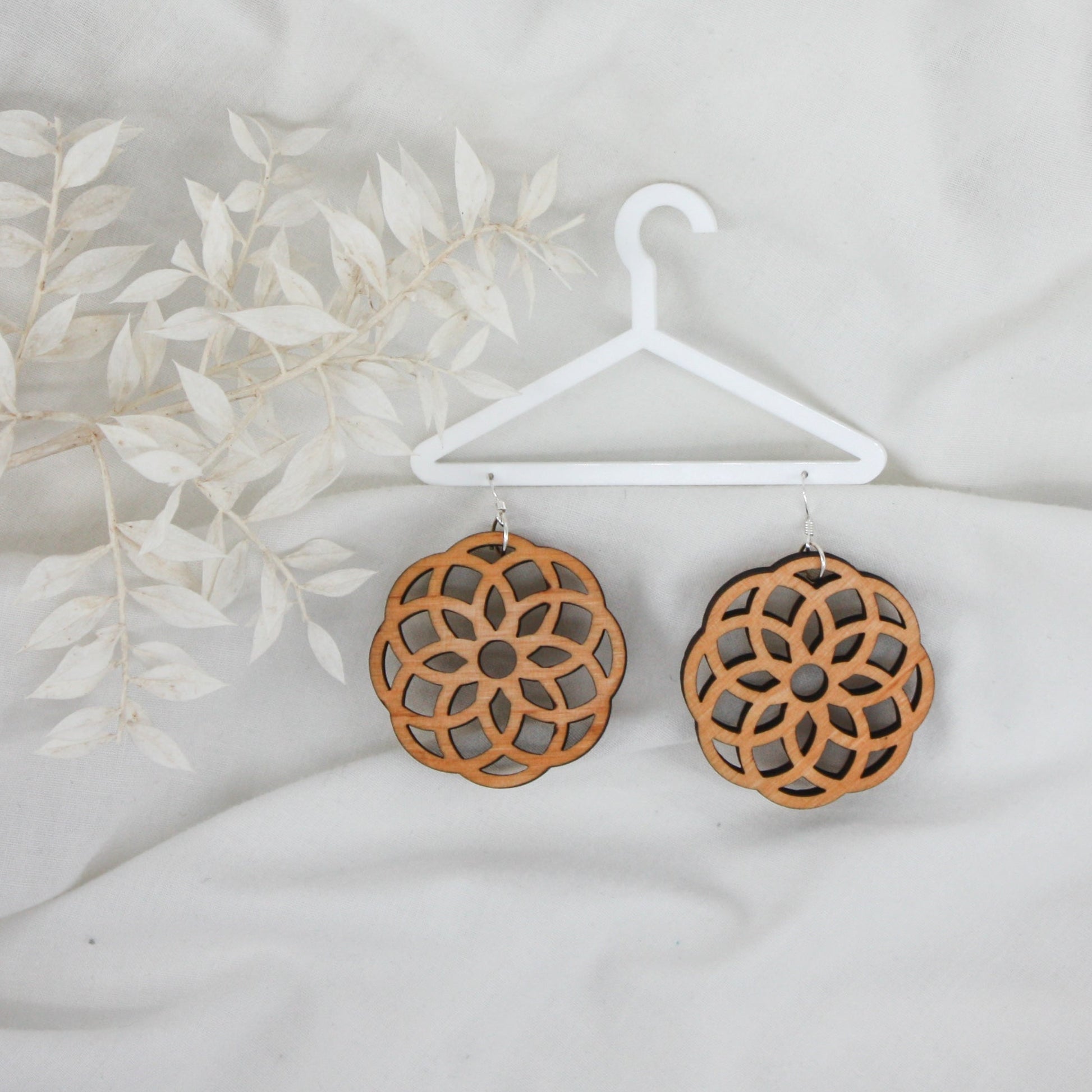 Small discount wooden earrings