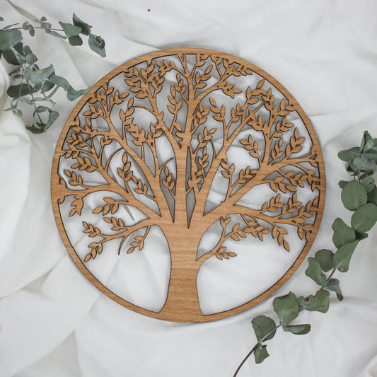 Tree of Life - Wooden Wall Plaque